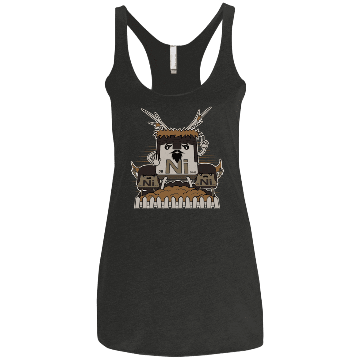 T-Shirts Vintage Black / X-Small We want chemistry Women's Triblend Racerback Tank