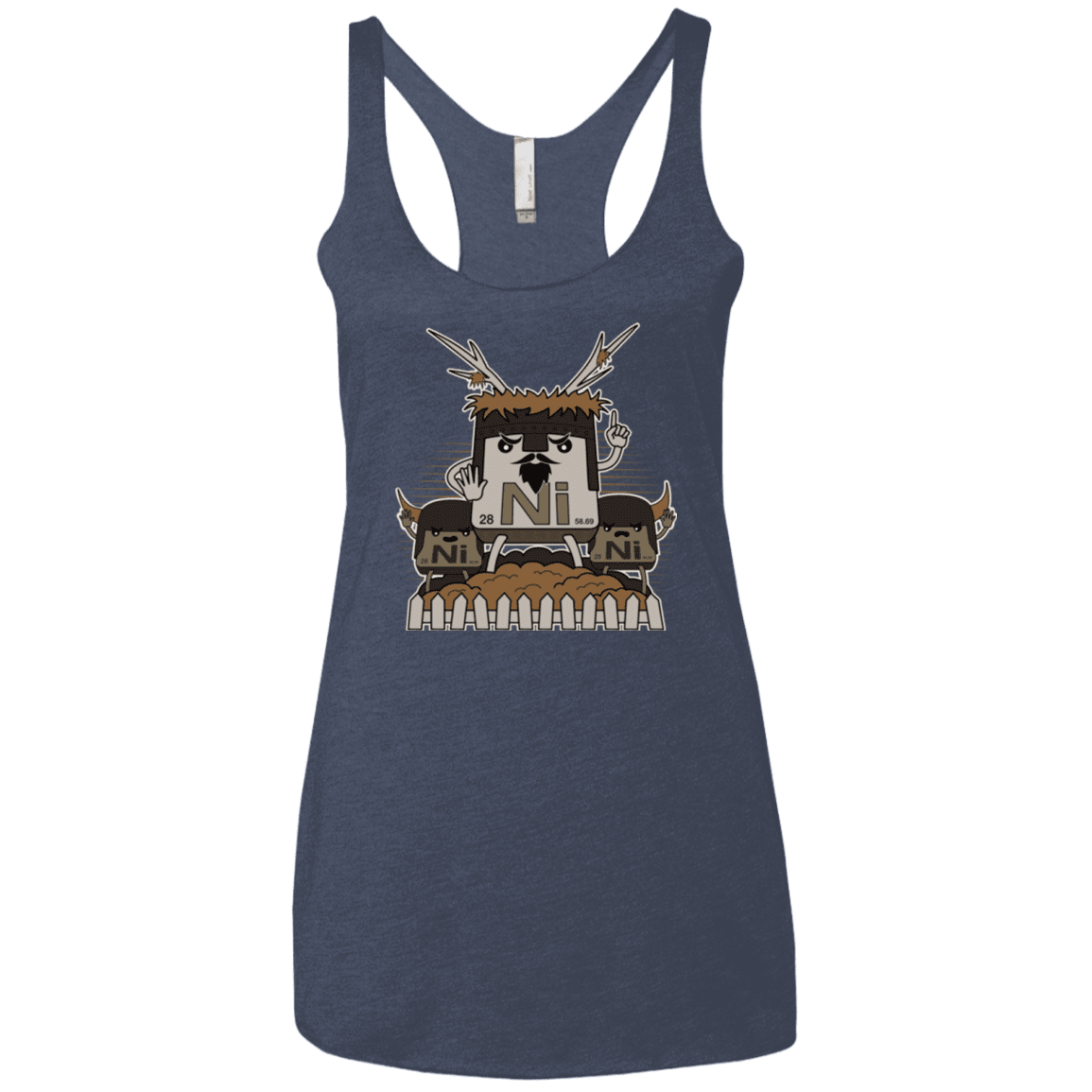 T-Shirts Vintage Navy / X-Small We want chemistry Women's Triblend Racerback Tank