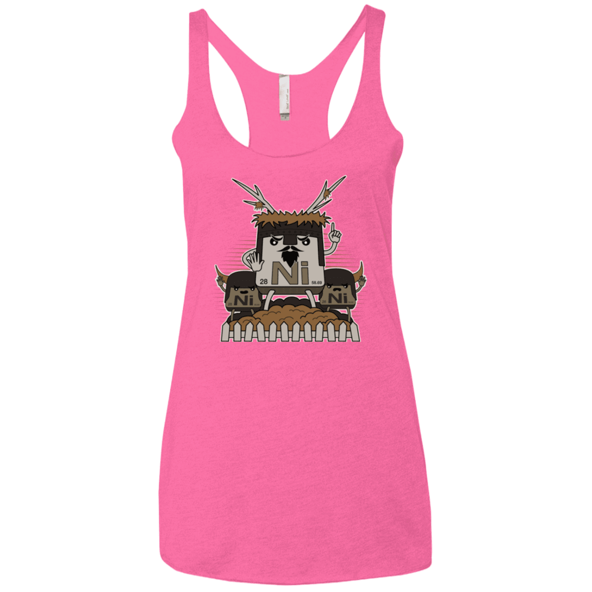 T-Shirts Vintage Pink / X-Small We want chemistry Women's Triblend Racerback Tank