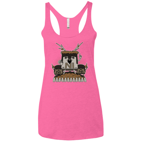 T-Shirts Vintage Pink / X-Small We want chemistry Women's Triblend Racerback Tank