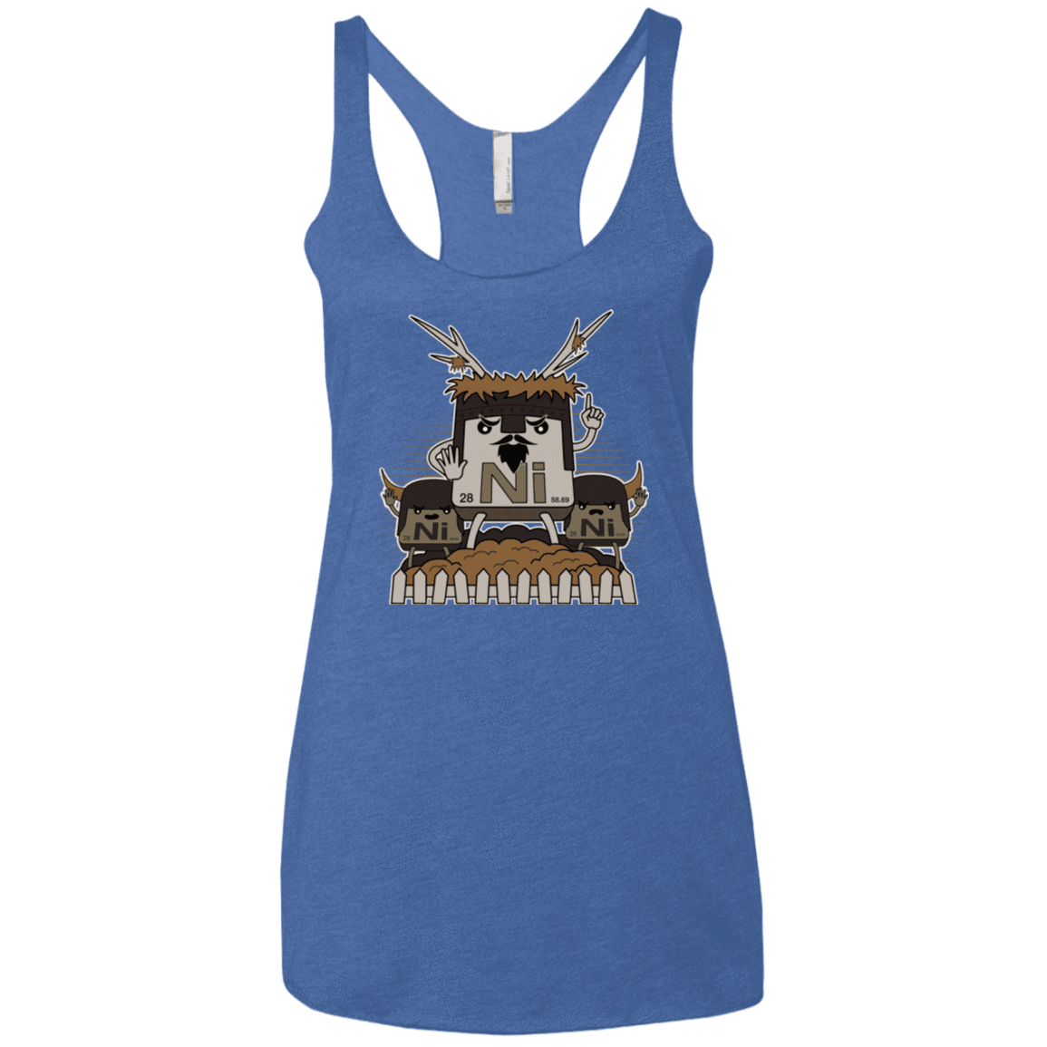 T-Shirts Vintage Royal / X-Small We want chemistry Women's Triblend Racerback Tank