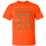 T-Shirts Orange / Small We Wish You A Metroid Christmas T-Shirt