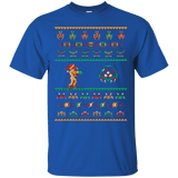 T-Shirts Royal / Small We Wish You A Metroid Christmas T-Shirt