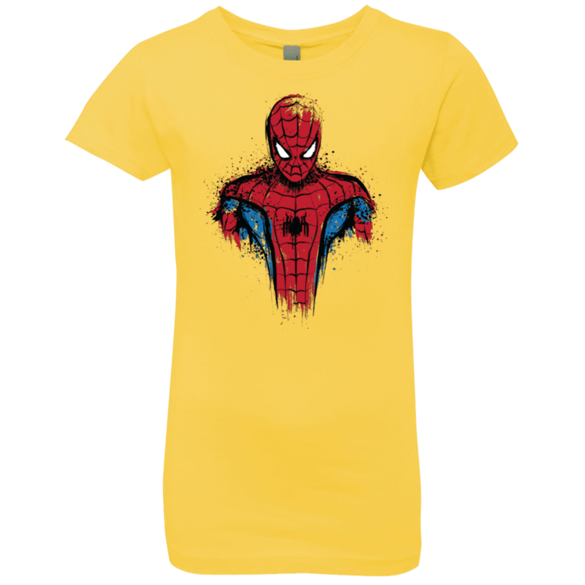 T-Shirts Vibrant Yellow / YXS Web warrior Girls Premium T-Shirt