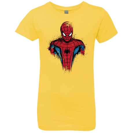 T-Shirts Vibrant Yellow / YXS Web warrior Girls Premium T-Shirt