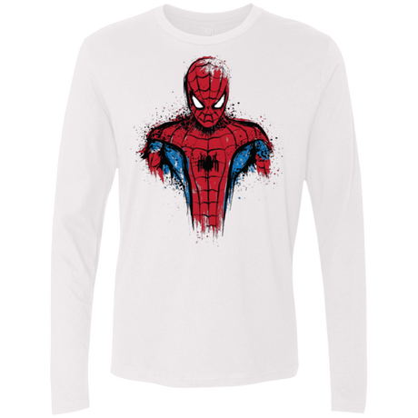 T-Shirts White / Small Web warrior Men's Premium Long Sleeve