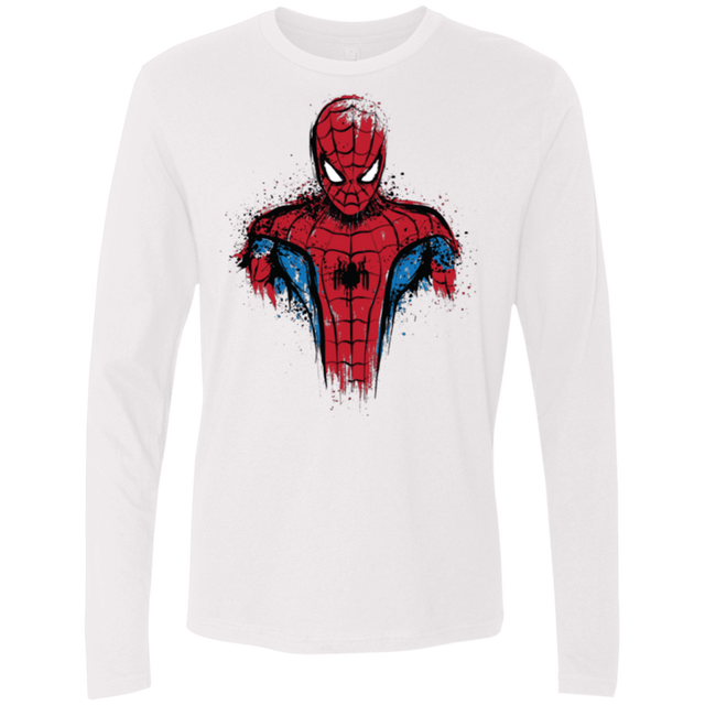 T-Shirts White / Small Web warrior Men's Premium Long Sleeve