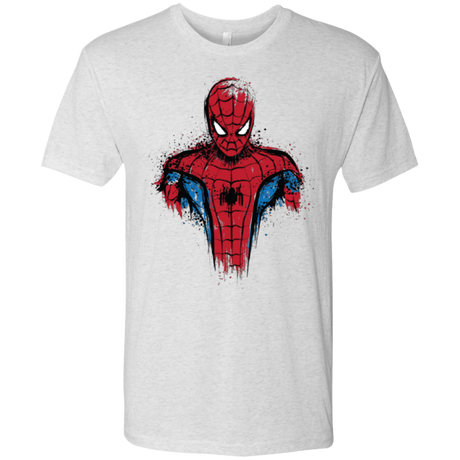 T-Shirts Heather White / Small Web warrior Men's Triblend T-Shirt
