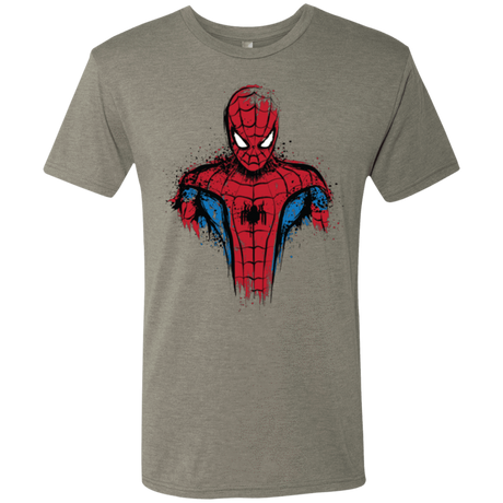 T-Shirts Venetian Grey / Small Web warrior Men's Triblend T-Shirt