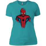 T-Shirts Tahiti Blue / X-Small Web warrior Women's Premium T-Shirt