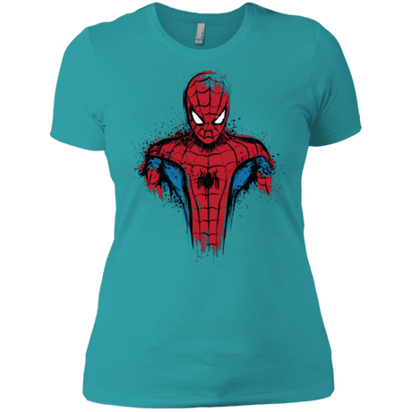 T-Shirts Tahiti Blue / X-Small Web warrior Women's Premium T-Shirt