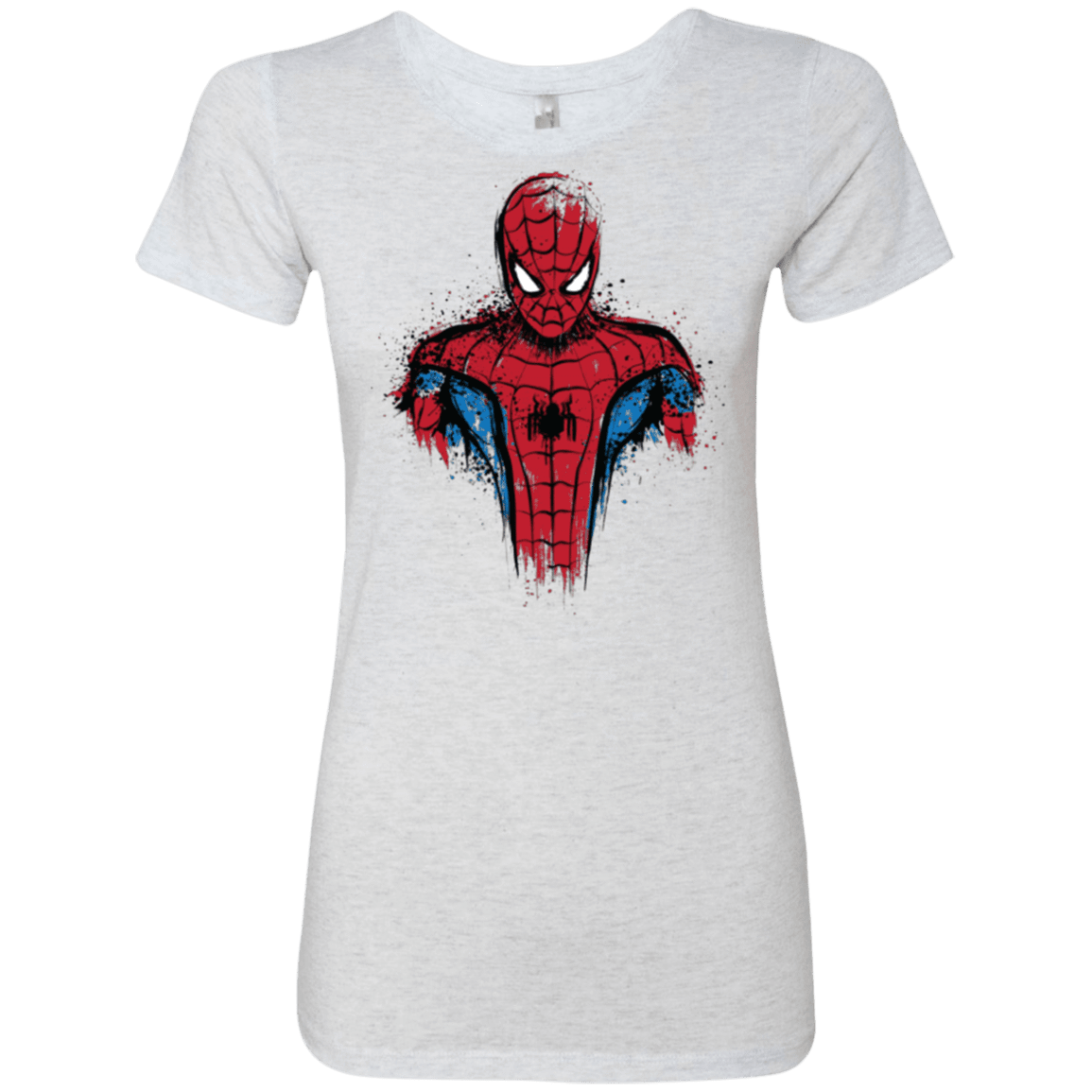 T-Shirts Heather White / Small Web warrior Women's Triblend T-Shirt