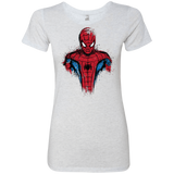 T-Shirts Heather White / Small Web warrior Women's Triblend T-Shirt