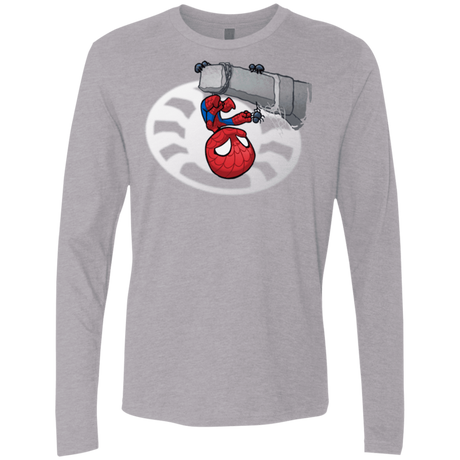 T-Shirts Heather Grey / Small Webby Friends Men's Premium Long Sleeve
