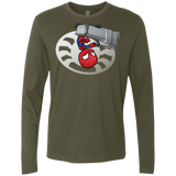 T-Shirts Military Green / Small Webby Friends Men's Premium Long Sleeve