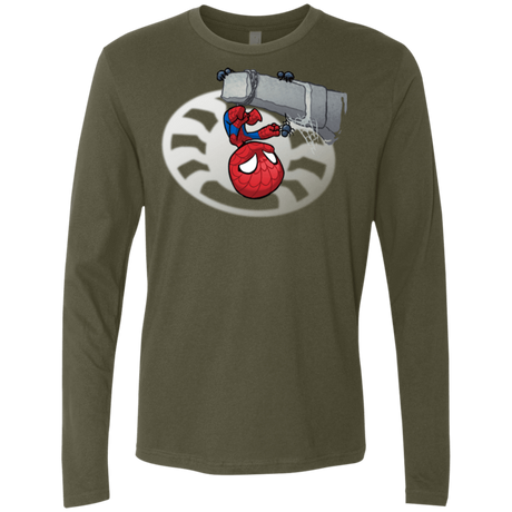 T-Shirts Military Green / Small Webby Friends Men's Premium Long Sleeve
