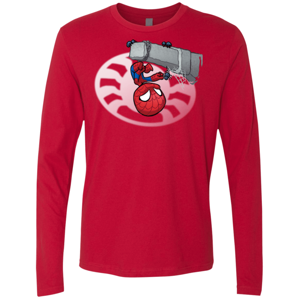 T-Shirts Red / Small Webby Friends Men's Premium Long Sleeve