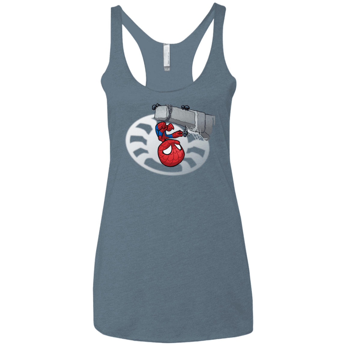 T-Shirts Indigo / X-Small Webby Friends Women's Triblend Racerback Tank