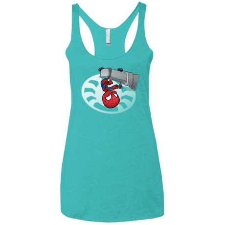 T-Shirts Tahiti Blue / X-Small Webby Friends Women's Triblend Racerback Tank