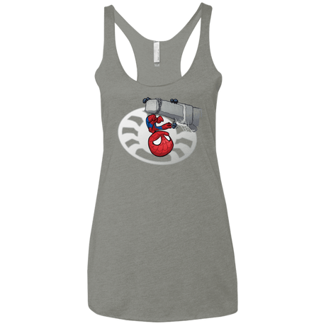 T-Shirts Venetian Grey / X-Small Webby Friends Women's Triblend Racerback Tank
