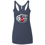 T-Shirts Vintage Navy / X-Small Webby Friends Women's Triblend Racerback Tank