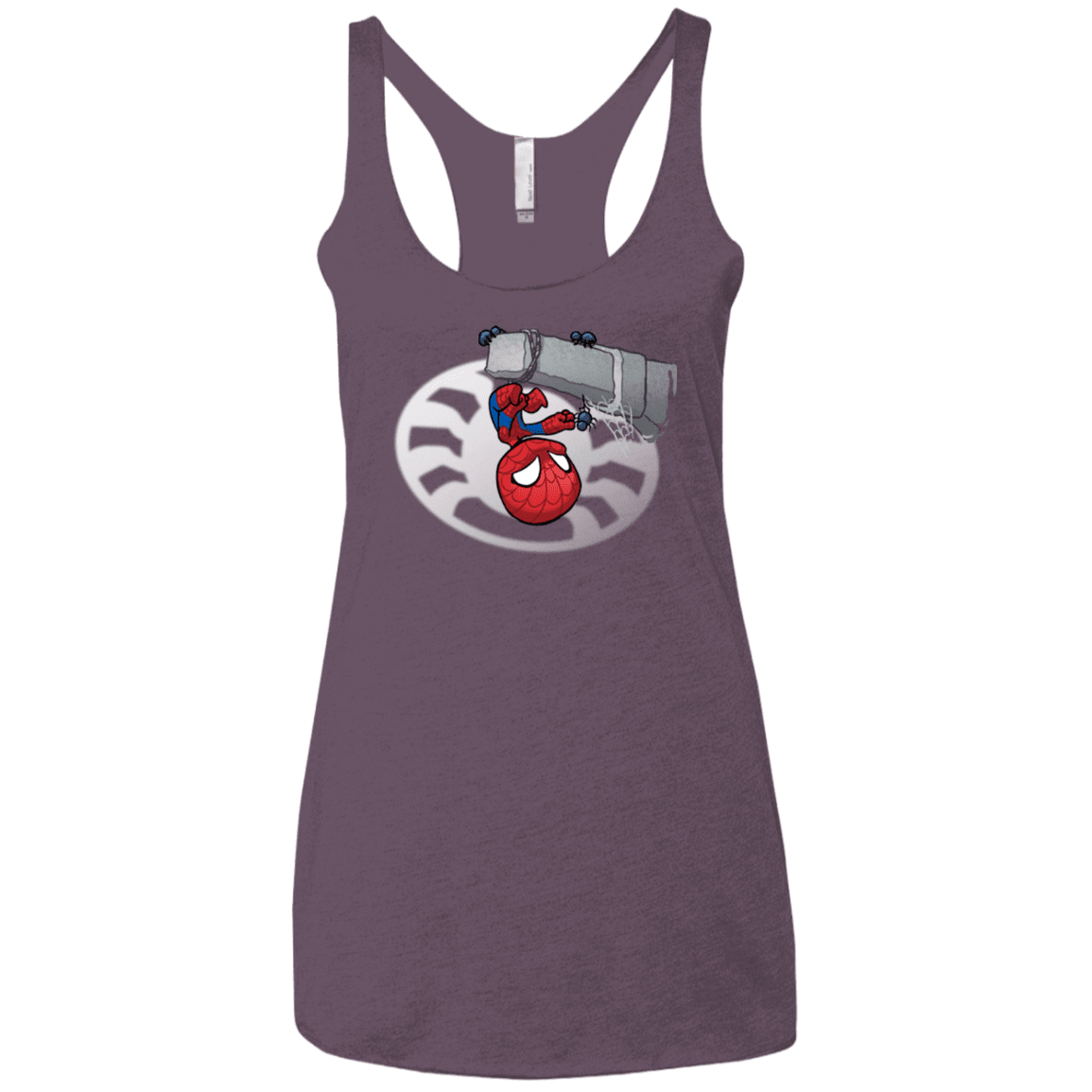 T-Shirts Vintage Purple / X-Small Webby Friends Women's Triblend Racerback Tank