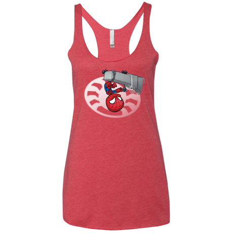 T-Shirts Vintage Red / X-Small Webby Friends Women's Triblend Racerback Tank