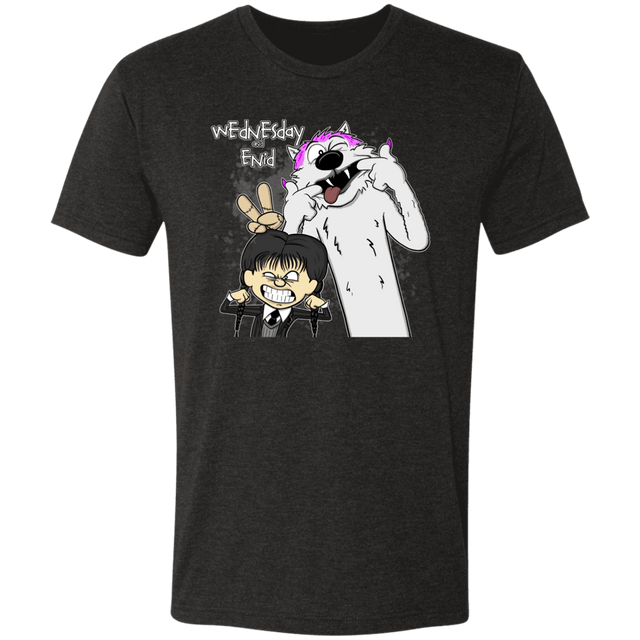 T-Shirts Vintage Black / S Wednesday & Enid Men's Triblend T-Shirt