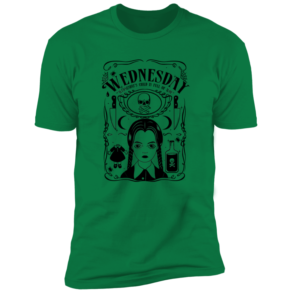 T-Shirts Kelly Green / S Wednesday Men's Premium T-Shirt