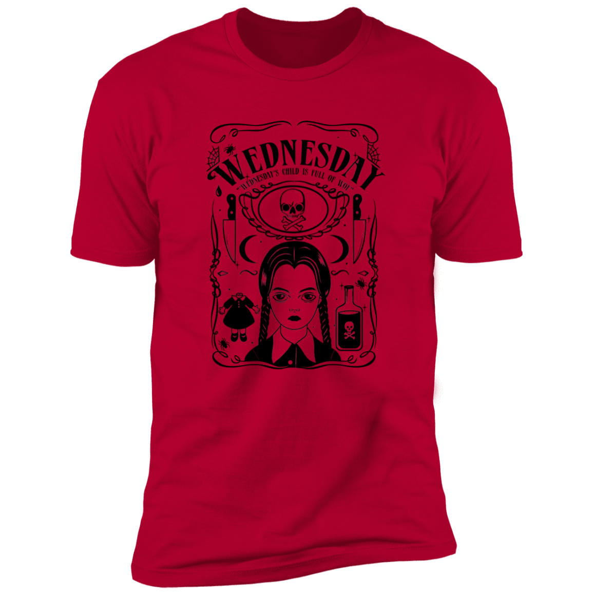 T-Shirts Red / S Wednesday Men's Premium T-Shirt