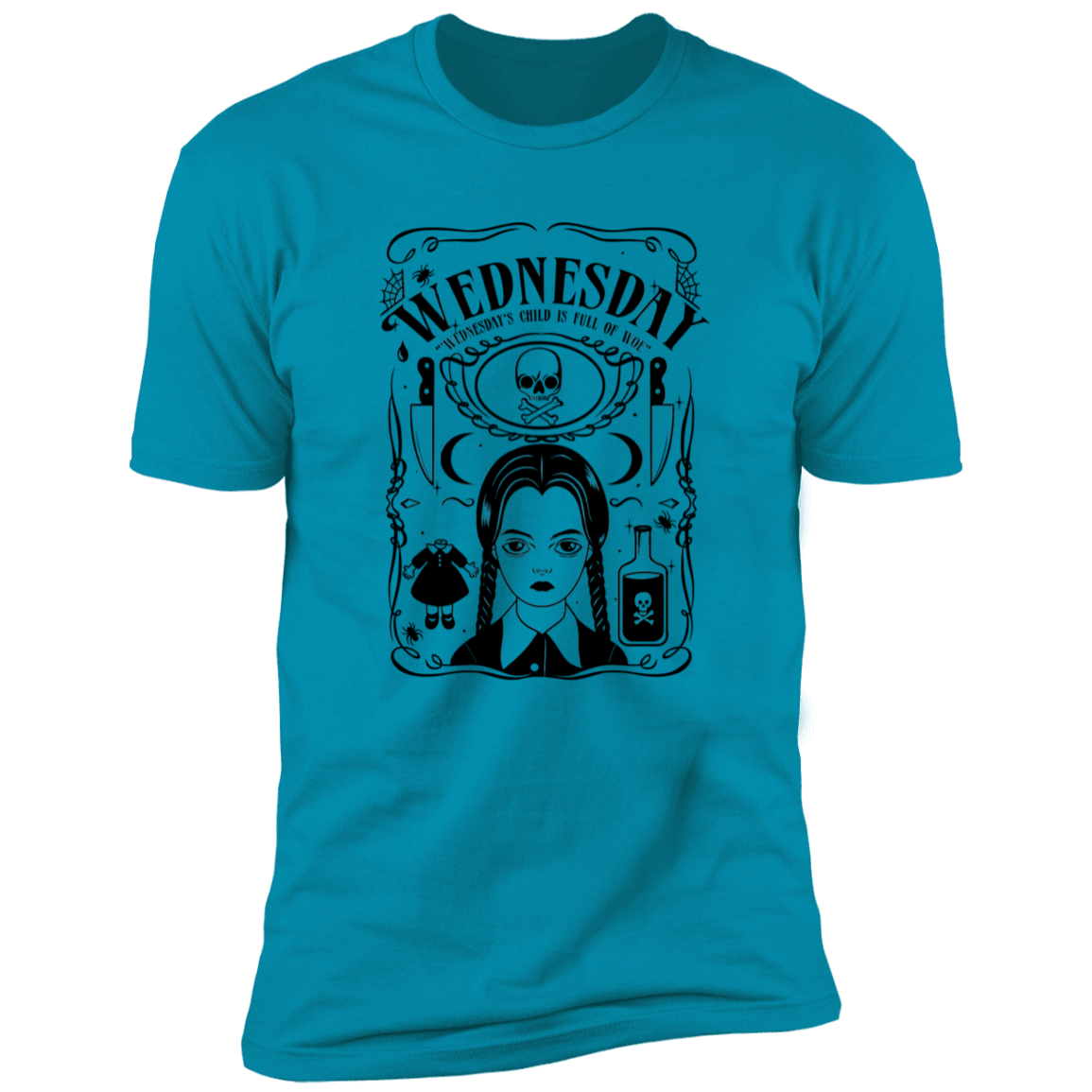 T-Shirts Turquoise / S Wednesday Men's Premium T-Shirt