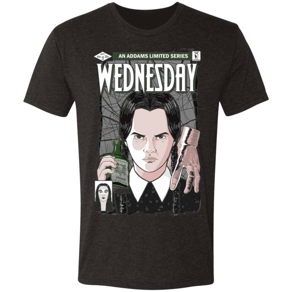 T-Shirts Vintage Black / S Wednesday Men's Triblend T-Shirt