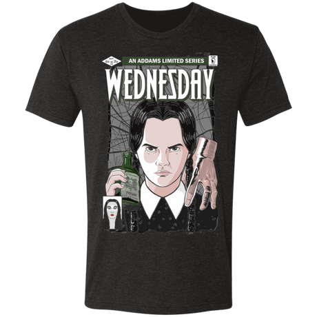 T-Shirts Vintage Black / S Wednesday Men's Triblend T-Shirt