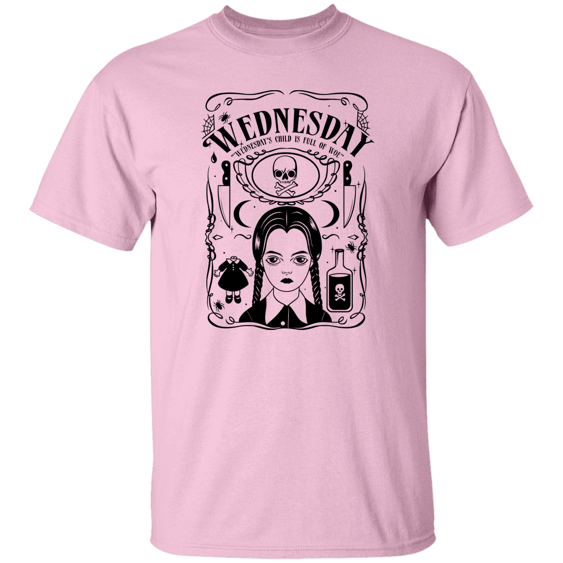 T-Shirts Light Pink / S Wednesday T-Shirt