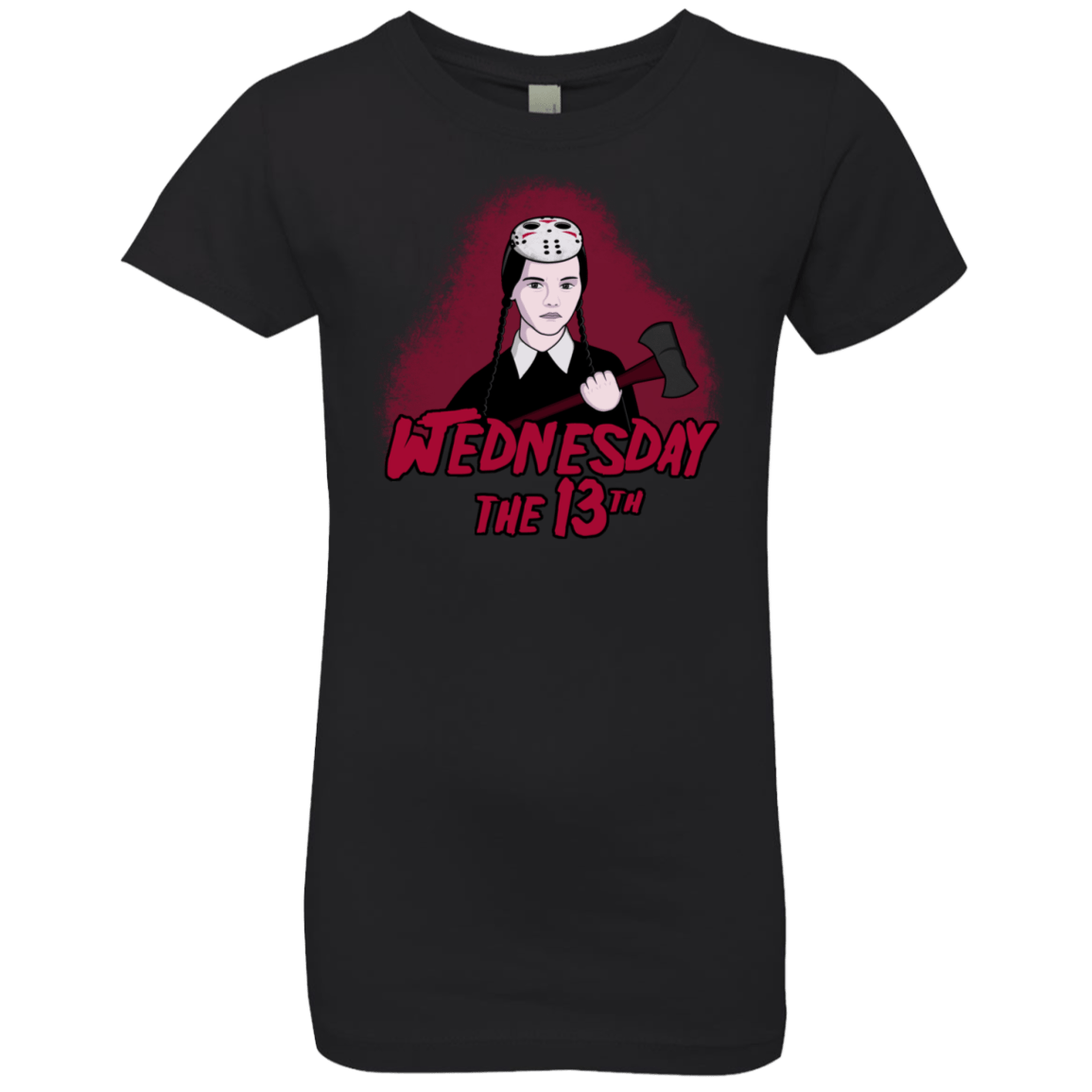 T-Shirts Black / YXS Wednesday The 13th Girls Premium T-Shirt