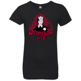 T-Shirts Black / YXS Wednesday The 13th Girls Premium T-Shirt