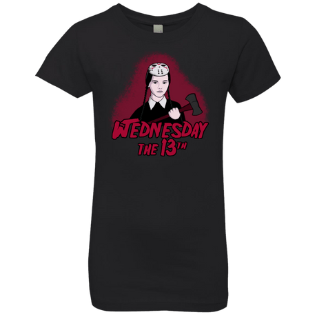 T-Shirts Black / YXS Wednesday The 13th Girls Premium T-Shirt