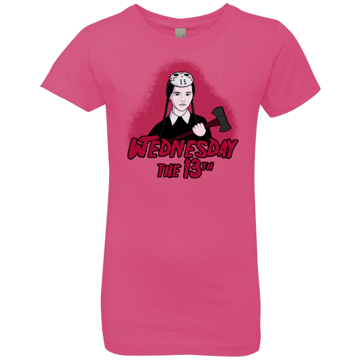T-Shirts Hot Pink / YXS Wednesday The 13th Girls Premium T-Shirt