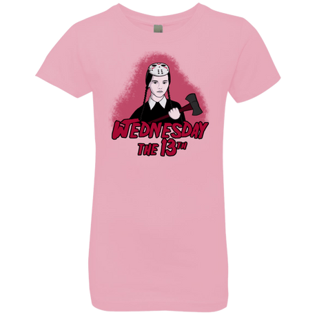 T-Shirts Light Pink / YXS Wednesday The 13th Girls Premium T-Shirt
