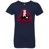 T-Shirts Midnight Navy / YXS Wednesday The 13th Girls Premium T-Shirt