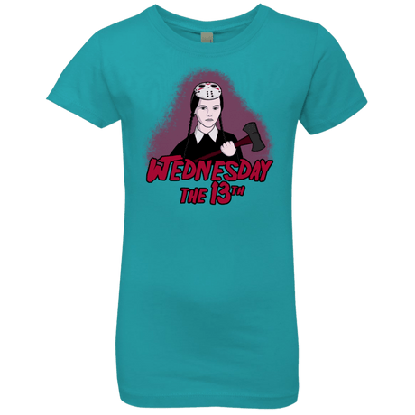 T-Shirts Tahiti Blue / YXS Wednesday The 13th Girls Premium T-Shirt