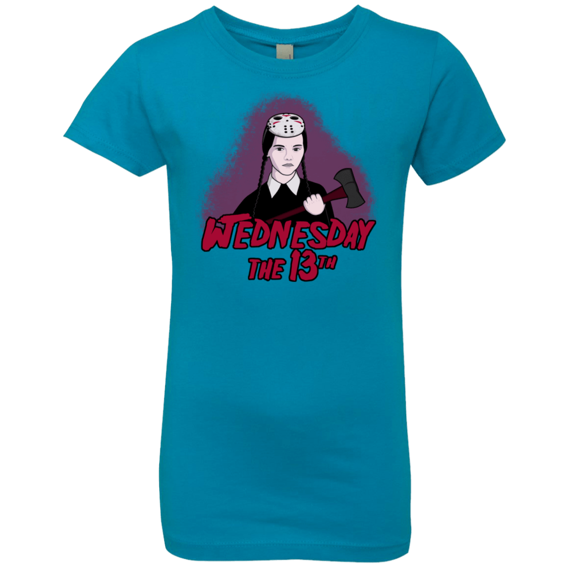 T-Shirts Turquoise / YXS Wednesday The 13th Girls Premium T-Shirt
