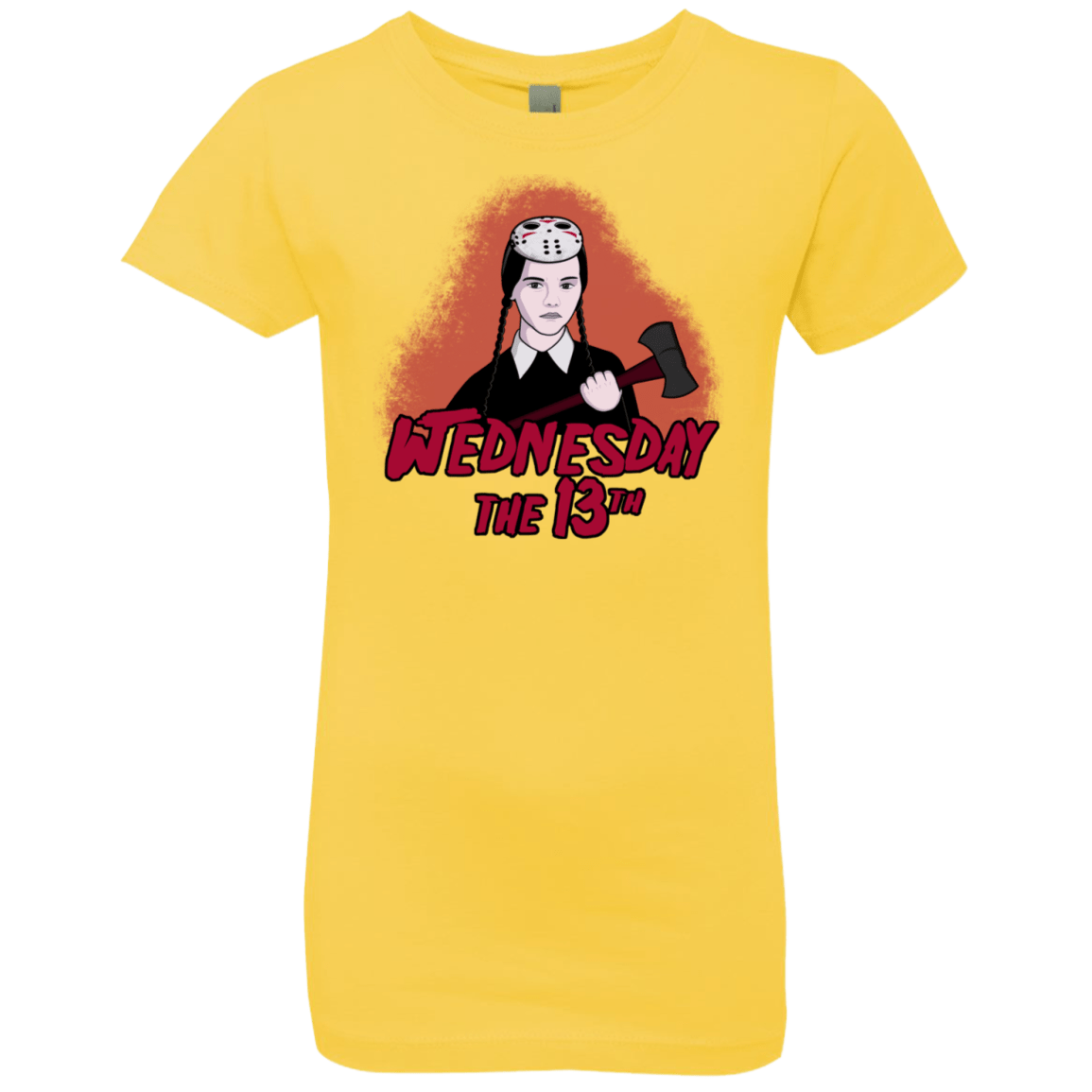 T-Shirts Vibrant Yellow / YXS Wednesday The 13th Girls Premium T-Shirt