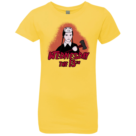 T-Shirts Vibrant Yellow / YXS Wednesday The 13th Girls Premium T-Shirt