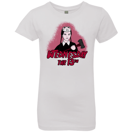 T-Shirts White / YXS Wednesday The 13th Girls Premium T-Shirt