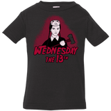 T-Shirts Black / 6 Months Wednesday The 13th Infant Premium T-Shirt