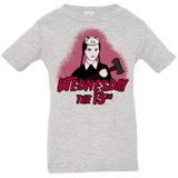 T-Shirts Heather Grey / 6 Months Wednesday The 13th Infant Premium T-Shirt