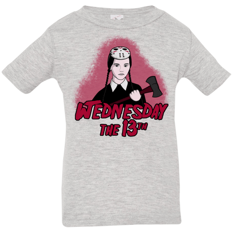 T-Shirts Heather Grey / 6 Months Wednesday The 13th Infant Premium T-Shirt