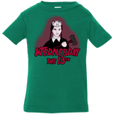 T-Shirts Kelly / 6 Months Wednesday The 13th Infant Premium T-Shirt