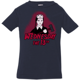 T-Shirts Navy / 6 Months Wednesday The 13th Infant Premium T-Shirt